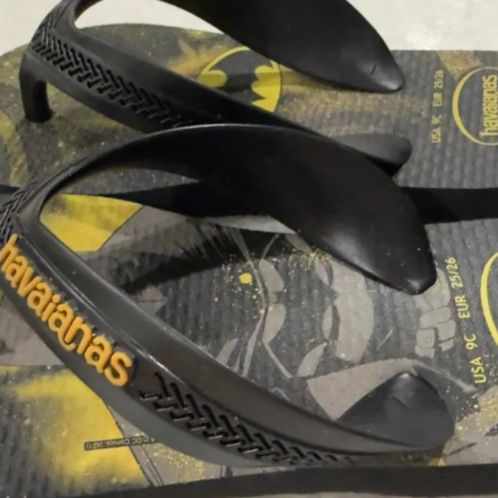 Havaianas Kids Batman Flipflops